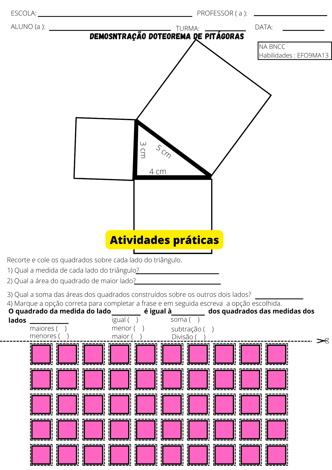 Atividades interativas variadas